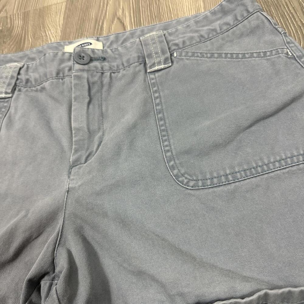 Vintage Old Navy Dusty‎ Blue Cargo Shorts - Picture 2 of 6